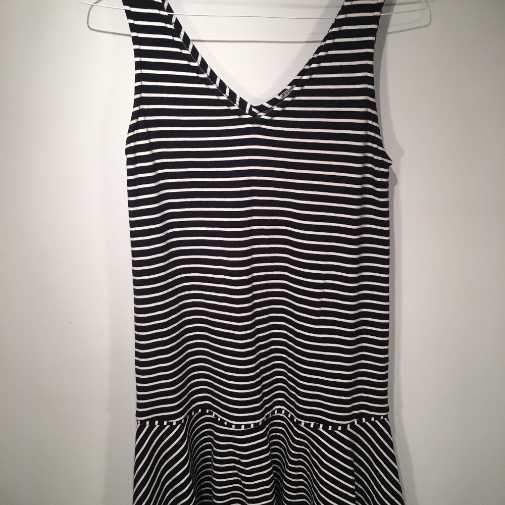 Striped Buckley K Tank Dress Nautical Pattern - Picture 3 of 7